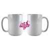 DyeTrans Sublimation Blank White Gloss Ceramic Mug - 11 oz Thumbnail