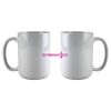 DyeTrans Sublimation Blank White Gloss Ceramic Mug - 11 oz Thumbnail
