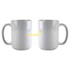 DyeTrans Sublimation Blank White Gloss Ceramic Mug - 11 oz Thumbnail