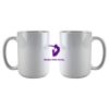 DyeTrans Sublimation Blank White Gloss Ceramic Mug - 11 oz Thumbnail