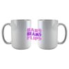 DyeTrans Sublimation Blank White Gloss Ceramic Mug - 11 oz Thumbnail