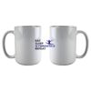 DyeTrans Sublimation Blank White Gloss Ceramic Mug - 11 oz Thumbnail