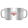 DyeTrans Sublimation Blank Ceramic Mug - Made In USA - 11 oz Thumbnail