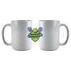 DyeTrans Sublimation Blank Ceramic Mug - Made In USA - 11 oz Thumbnail