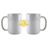 DyeTrans Sublimation Blank Ceramic Mug - Made In USA - 11 oz Thumbnail