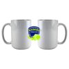 DyeTrans Sublimation Blank Ceramic Mug - Made In USA - 11 oz Thumbnail