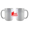 DyeTrans Sublimation Blank Ceramic Mug - Made In USA - 11 oz Thumbnail