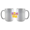 DyeTrans Sublimation Blank Ceramic Mug - Made In USA - 11 oz Thumbnail