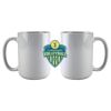 DyeTrans Sublimation Blank Ceramic Mug - Made In USA - 11 oz Thumbnail