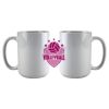 DyeTrans Sublimation Blank Ceramic Mug - Made In USA - 11 oz Thumbnail