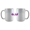DyeTrans Sublimation Blank Ceramic Mug - Made In USA - 11 oz Thumbnail