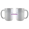 DyeTrans Sublimation Blank Ceramic Mug - Made In USA - 11 oz Thumbnail