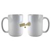 DyeTrans Sublimation Blank Ceramic Mug - Made In USA - 11 oz Thumbnail