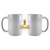 DyeTrans Sublimation Blank Ceramic Mug - Made In USA - 11 oz Thumbnail