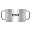 DyeTrans Sublimation Blank Ceramic Mug - Made In USA - 11 oz Thumbnail