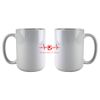 DyeTrans Sublimation Blank Ceramic Mug - Made In USA - 11 oz Thumbnail