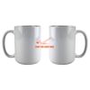 DyeTrans Sublimation Blank Ceramic Mug - Made In USA - 11 oz Thumbnail