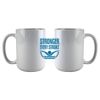 DyeTrans Sublimation Blank Ceramic Mug - Made In USA - 11 oz Thumbnail